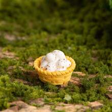 A Cute Resin Micro Landscape Ornament Featuring Animal Figurines Like Puppy, Piglet, And Lamb