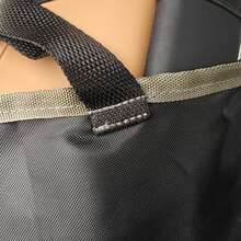 1pc 420D Thickened & Dense Oxford Cloth Car Rear Seat Waterproof Pad, Black Color Pet Traveling Mat, Anti-Dirt, Anti-Scratch, Adjustable, Universal Fit For Cars, Suitable For Cats & Dogs Dog Car Seat Car Seat Covers Dog Car Seat Cover Pet Car Seat - Black - View 6