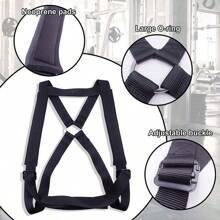New Style Pull-Up Assist Strap, Thick & Wide Powerlifting Barbell Pad Support Belt For Fitness, Weight Training, Dumbbell Lifting