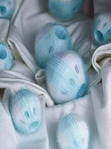 4/6/8pcs Drum Washing Machine Hair Remover, Hair Suction Ball, Effectively Filters Out Hair, Can Help Wash Clothes Without Tangling, Fluffy Washing Balls, Can Be Used Repeatedly, Hair And Fur Collector, Keep Clothes And Bedding Hair-Free, Essential For Pet Owners - Enhance Your Laundry Experience.