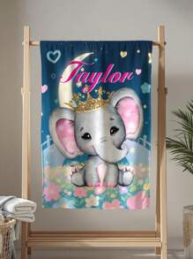 1 pieza Manta de franela personalizada para cama, manta personalizada con texto/foto, manta personalizada, manta acogedora, manta divertida, manta multifuncional para sala de estar, sofá, exterior, playa, campamento, mascotas
