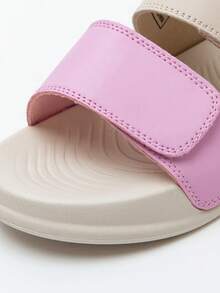 mini bala 中性兒童輕便防滑運動涼鞋-快乾易清潔夏季鞋 - 米色 - 查看 8