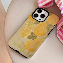 Una funda elegante para teléfono no incluye un cordón ni un soporte. Funda protectora 2 en 1 Chunfeng Pear Fragrance - Duradera, absorbente de golpes, protección a la moda - Compatible con 16, 15, 14, 13, 12, 11, Plus, Pro,, el regalo de cumpleaños perfecto para un amigo. - Gran agujero dos en uno - Ver 7