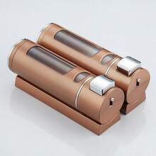 400ml Wall-Mounted Soap Dispenser With Transparent Window - Phthalate-Free Plastic, No Electricity Needed, Easy-Install For Bathroom, Kitchen, Hotel & Home Use Back To School Bathroom Accessories - Multicolor - View 9