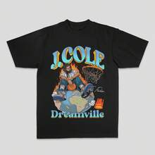 Lilo And Stitch Sitting T-Shirt Summer Streetwear T-Shirts Cotton Harajuku Tshirt For Men Short Sleeves Printed Tees - 黑色 - 查看 1