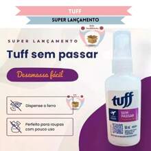 Tuff Sem Passar Desamassa Fácil Tuff Start 60ml Neutraliza Odores Revitaliza e perfuma