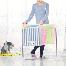 1pc Multi-Purpose Drying Rack, Suitable For Indoor And Outdoor Use, Can Hang Clothes, Underwear, Socks, Towels, Foldable And Detachable Design, Convenient For Balcony - Multicolor - View 8