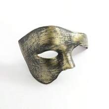 1pc Half Face Vintage Prince Masquerade Mask, Male Mask For Costume Party, Couples Decorative,Halloween Decorative Masks - Multicolor - View 13