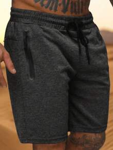 Men's shorts - 深灰色 - 查看 3