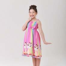 Children's Dress With Giraffe, Mother And Daughter,  Model - 羅莎 - 查看 7