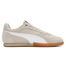 Puma Zapatillas de mujer de corte bajo con cordones, BELLA DONNA NYLON, zapatos deportivos ligeros y cómodos, para uso casual y diario, 403554 - Gris grava-Blanco Puma-Dorado - Ver 8