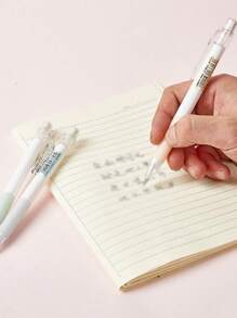 Lápiz automático de moda y sencillo con borrador, útiles escolares, material escolar, de vuelta al colegio