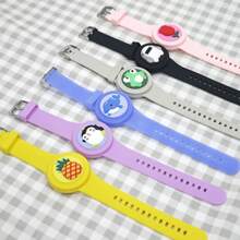 Silicone Waterproof Protective Cases Compatible With Apple Airtag Anti-Lost Tracker, Available In Clip-On, TPU, And Cute Cartoon Styles, Soft Silicone, Full Coverage, Waterproof, Dustproof And Scratch-Resistant, Extremely Adorable And Fun (Note: Only The Protective Case Is Included, Airtag Device Not Included)