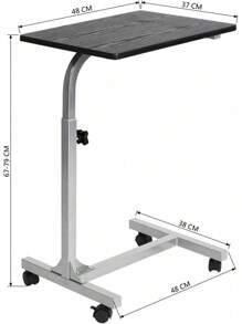 Escritorio Portátil. Mesa Portátil para Computadora Portátil. Mesa Plegable Ajustable para Computadora. Sirve la Función de Inclinación para Laptop y Bandeja de Desayuno Nergo - Negro - Ver 10