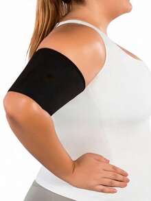 Neoprene Sauna Sweat Arm Bands Compression Sports Arm Sleeves, Workout Elbow Brace Protector Gear For Men And Women Boxing Workout Arm Trimmers Provides Support - Gifts For Women Men