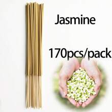 24/73/170 piezas Varitas de incienso aromáticas, multiolor para uso doméstico, aromaterapia, yoga, interior y oficina, ambientador y eliminador de olores