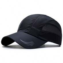 Atmungsaktive, schnelltrocknende Mesh Baseballkappe für den Außeneinsatz, unisex lässiger Sonnenschutz Schirmmütze für Männer und Frauen, Frühling/Sommer