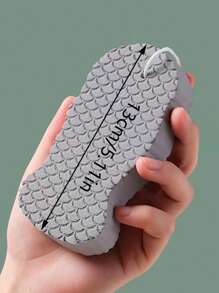 1pc Universal 3D Three-Dimensional Scrubbing Sponge Scrubbing Bath Mud Body Cleaning Tool