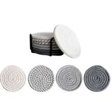Absorberende onderzetters, minimalistische onderzetters, gevoerd met non-woven stof, geschikt voor salontafels, woonaccessoires, bars, cadeaus