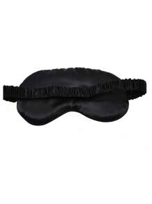 2 piezas Máscaras para dormir de satén suave y sedoso con correa elástica, efectiva para oscurecer, antifaz para mujeres, escuela, vuelta al colegio, viajes, artículos esenciales para viajes, artículos esenciales para el hogar, máscara para los ojos, máscara para dormir