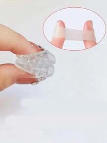 10 piezas-Protectores de silicona para los dedos de los pies con agujero, tapa de dedo transpirable adecuado para correr en casa para damas, protector de dedo transpirable anti-fricción para prevenir ampollas, aliviar la elasticidad del pie, separador de dedos, cubierta protectora para el dedo meñique, callos, corrector de ampollas, protector de juanete