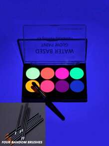 Fluorescent Water-Soluble Painting Pigment Soccer Fans Oil Paint Back To School,Back To School,School Supplies