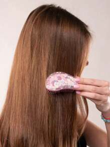 6pcs Transparent Cartoon Hair Care Comb Set, Smooth Hair Comb, Household Hairbrush, Scalp Massage Comb, Bubble Ball Plastic Comb, Hair Style Tip Tail Comb, Three-Row Brush Comb, Double-Headed Comb Style, Brush Style Brush, Eyebrow Brush, Eyebrow Brush, Makeup Tray Set, Providing The Best Personalized Gift For Your Girl, Hair Styling, Hair Stuff, Comb Hair ,Hair Accessories, Hair Styling Kit, Hair Tool Kit, Hairstyling Set