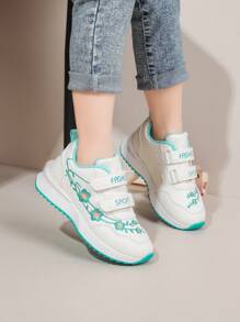 Zapatos deportivos impermeables con suela blanda y antideslizante para niñas, zapatillas de running ligeras, nuevo diseño de primavera y otoño 2025