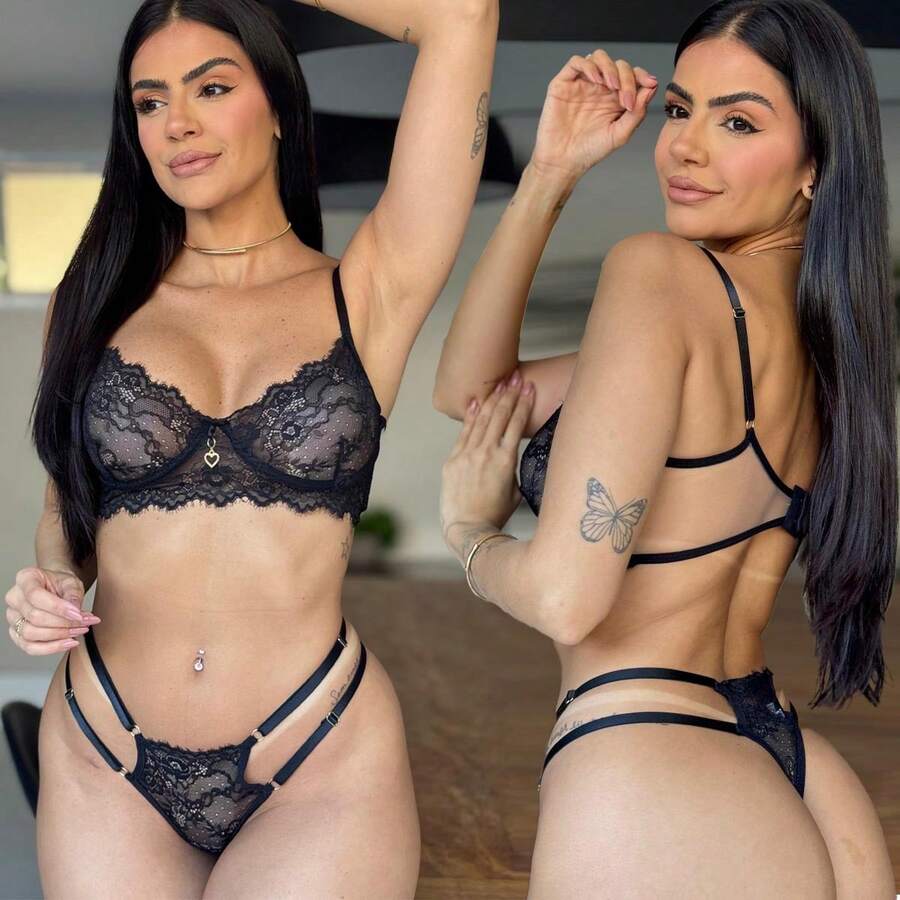 Lingerie Rendada Sensual Delicada Romantica Sexy Sedutora