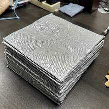 20 片装现代涤纶网状抹布 - 可重复使用、可清洗、轻质方形毛巾，适用于厨房、浴室、客厅、家具等 - 太空主题，防刮，非常适合去除油脂和污垢，洗碗巾 - 灰色 - 查看 4