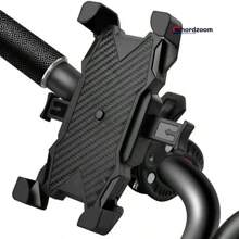 Soporte para teléfono de bicicleta, soporte de teléfono de motocicleta, soporte de teléfono para scooter eléctrico, soporte de teléfono para bicicleta compatible con iPhone, teléfonos Android, regalo para cumpleaños, familia, amigos para bicicleta y accesorios de bicicleta eléctrica, accesorios de motocicleta, accesorios de bicicleta