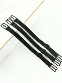 3Pcs/Set 22cm Apricot Buckle Elastic Non-Slip Bra Straps, Adjustable Bra Sports Straps For Shaping And Fixing Bra Body Care, Suitable For Travel, Sports, Outdoor, Belts, Back To School Supplies