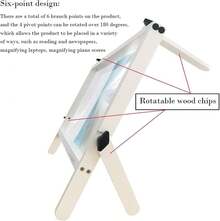 屏幕扩展器和放大镜兼容 、Android 手机，生日礼物，家人、朋友电影、视频和游戏放大器，屏幕扩展器，屏幕放大镜
