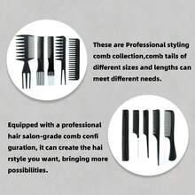 Combs - 10 Pcs Hair Comb Set - View 11