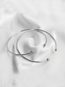1pc 925 Sterling Silver Fashion Minimalist Cubic Zirconia Adjustable Bracelet For Women, Suitable For Commute, Daily Wear & Valentine's Gift