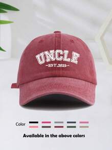 1 pièce ensemble de 1 pièce casquette de baseball d'été unisexe imprimée "ONCLE", casquette à filet, casquette de camionneur, casquette de plage pour femme, casquette de papa, casquette de baseball, casquette pare-soleil, casquette de papa, convenant pour un usage quotidien, les voyages, le cyclisme, la randonnée, la pêche, les vacances à la plage