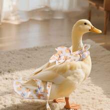 Goose Diapers Pet Chicken Diapers Duck Breathable Fabric Loose Tight Belt Design Diapers Pet Chicken Diapers Washable Nappy Adjustable Bowknot Clothes Chicken Duck Vest Hen Belt Pet Harness Matching Collars Bow Comfortable Leads Breathable Poultry Supplies - Multicolor - View 2