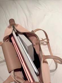 Women Large Capacity Tote Bag, Fashion Handbag For Commuting, Spring New Arrival 2025