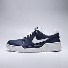 Nike Zapatillas deportivas casuales de hombre FULL FORCE LO, FB1362-401 de corte bajo - Azul - Ver 1
