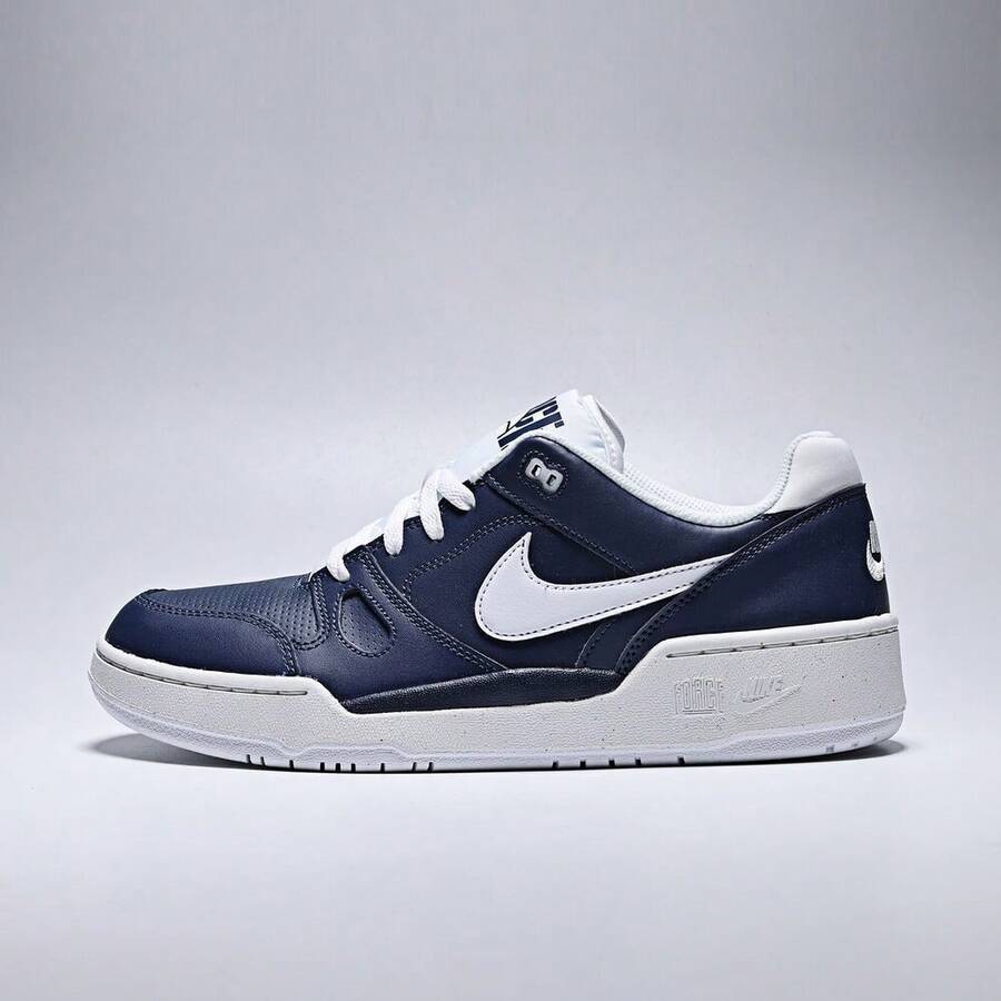 Nike Zapatillas deportivas casuales de hombre FULL FORCE LO, FB1362-401 de corte bajo - Azul - Ver 1