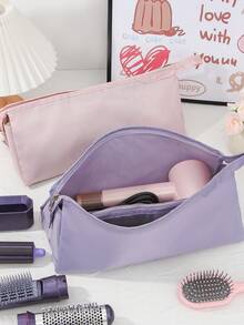 1Pc Multi-Color Waterproof Hair Dryer Storage Bag Hair Dryer Holder Hair Tool Bag Curling Wand Storage Bag Portable Travel Carrying Organizer Bag For Crimping Hair Tools(Curling Iron, Hair Dryer), Hair Clips, Hair Straightener, Ideal For Home & Travel, Great Gift For Valentine's Day & Mother's Day Travel Essentials Cruise Essentials Dorm Essentials Mom Gifts Teachers Gifts Bridesmaid Gifts - Multicolor - View 3