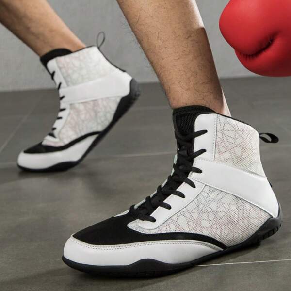 New Pro Wrestling And Boxing Shoes Men's Mesh Breathable Training Flying Wrestling Boots Lightweight Sneakers