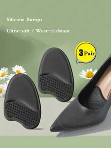 1-5 Paar Zehenballen Pads für Damen, rutschfest & reibungspolsternd für High-Heel-Schuhe, ultra-weiche selbstklebende Zehenballen Einlegesohle