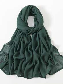 2 Stücke/1 Stück Damen Schal mit breitem Rand aus Viskose, modischer atmungsaktiver langer Schal, Muslima Kopftuch zum Sonnenschutz, vielseitig & bequem für den täglichen Gebrauch