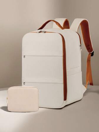 Door luchtvaartmaatschappijen goedgekeurde handbagagerugzak 40x20x25 cm (15,7x7,9x9,8 inch) - Duurzame nylon bagagetas met meerdere compartimenten, ergonomische schouderbanden en opbergruimte onder de stoel, geschikt voor korte reizen, Ryanair-reisrugzak, reistas voor school, schoolaccessoires, schoolspullen