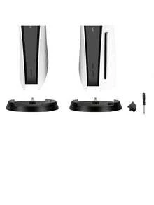 垂直支架，防滑底座，适用于5碟版和数字版游戏机 - 黑色 - 查看 8