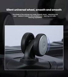 Samsonite Maleta rígida I72 resistente al desgaste, maleta de cabina, maleta con ruedas ultraligera y resistente al desgaste para viajes de negocios, maleta con ruedas universal de 360° para viajes de negocios - Negro - Ver 6