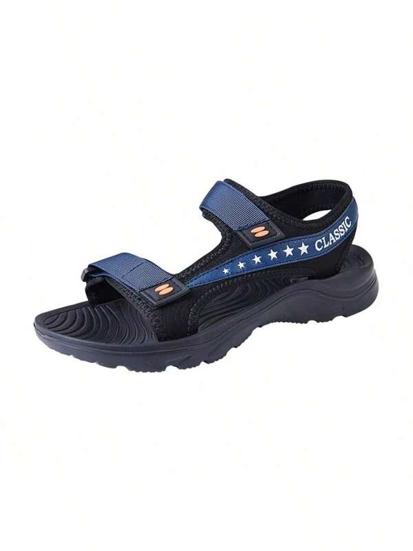 1 par de zuecos ligeros y cómodos para hombre, con diseño de malla calado antideslizante, sandalias de verano para hombre para uso casual al aire libre con suela gruesa, resistentes a los deslizamientos, aptas para la playa