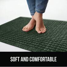 2025new-  Front Door Mat, Indoor Outdoor Ultra Absorbent Moisture Guard Doormat, Absorbs  To 1.7 Cs Of Water, Stain And Fade Ristant, Rubber Backing Doormats, Captur Dirt, 29x17 Green