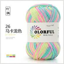 3pcs 100% Nylon Crochet Yarn Balls, Cute Handmade Crochet DIY Doll Apparel Yarn Skeins